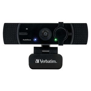 VERBATIM Webcam AWC-03 - 4K Ultra HD, schwarz