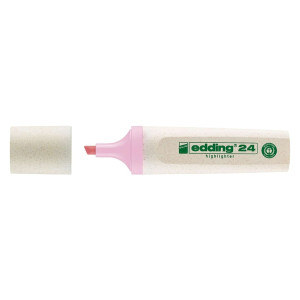 EDDING 24 EcoLine Textmarker - nachfüllbar, pastellrosa