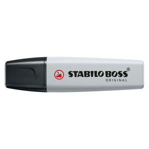 STABILO Textmarker - BOSS ORIGINAL Pastel - Einzelstift - seidengrau