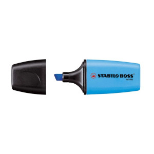 STABILO Textmarker - BOSS® MINI - Einzelstift - blau