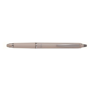PILOT Tintenroller FriXion Zone 0.7, mit Druckmechanik & FriXion Metall-Mine, radierbare Tinte, nachfüllbar, 0.7mm (M), beige