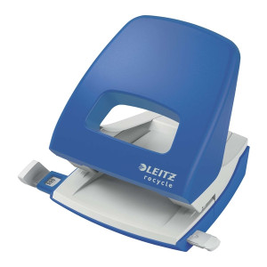 LEITZ 5003 Locher NeXXt Recycle - 30 Blatt, klimaneutral, blau
