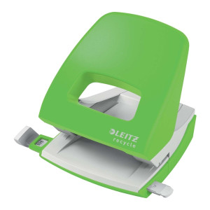 LEITZ 5003 Locher NeXXt Recycle - 30 Blatt, klimaneutral, grün