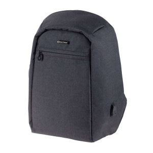 LIGHTPAK Rucksack SAFEPAK - Sicherheitsrucksack mit Laptopfach, anthrazit