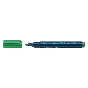 SCHNEIDER Permanentmarker Maxx 130 - Rundspitze, 1-3 mm, nachfüllbar, grün