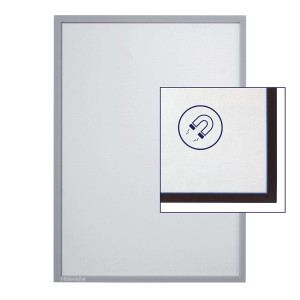 FRANKEN X-tra!Line® Dokumentenhülle Frame It - A4, Hartfolie, matt, grau