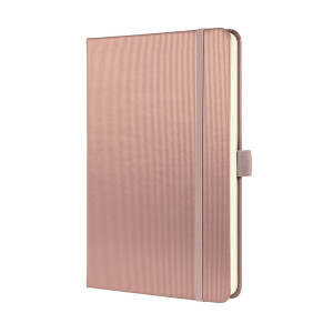 SIGEL Notizbuch Conceptum, A5, 80g/m², Hardcover, kariert, rose metallic