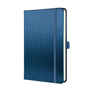 SIGEL Notizbuch Conceptum, A5, 80g/m², Hardcover, liniert, blue metallic