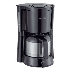 SEVERIN Kaffeemaschine Type - Thermo Edelstahl, schwarz