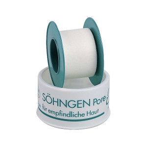 SÖHNGEN Heftpflaster Pore - 2,5 cm x 5 m, weiß