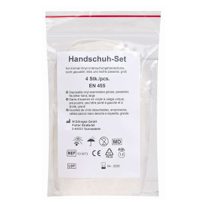 SÖHNGEN Handschuh-Set Vinyl - groß, 4 Stück