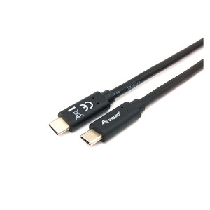EQUIP USB 3.2 Gen 1x1 Type-C to C, M/M, 2.0m, Black