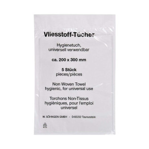 SÖHNGEN Vliestücher - 200 x 300 mm á 5 Stück