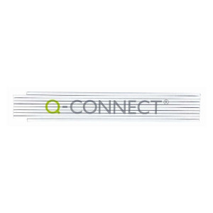 Q-CONNECT Gliedermaßstab - 2 m, weiß, Holz