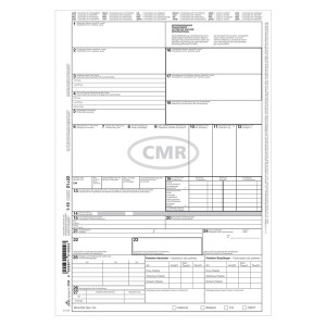 RNK Internationaler Frachtbrief (CMR) - SD, 1 x 4 Blatt, DIN A4