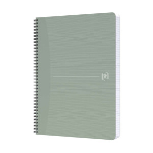 OXFORD My Rec’Up Spiralbuch - A4, 90 Blatt, liniert, grün