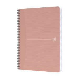 OXFORD My Rec’Up Spiralbuch - A4, 90 Blatt, liniert, rosa