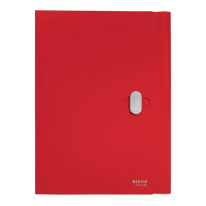 LEITZ 4622 Dokumentenmappe Recycle - A4, PP, klimaneutral, rot
