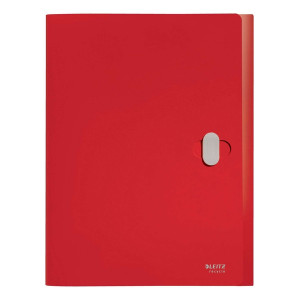 LEITZ 4623 Ablagebox Recycle - A4, 30 mm, PP, klimaneutral, rot