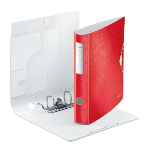 LEITZ 1107 Ordner Active WOW - A4, ca. 65 mm, rot