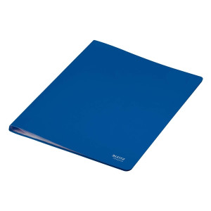 LEITZ 4676 Sichthüllenmappe Recycle - A4, 20 Hüllen, PP, klimaneutral, blau