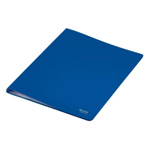 LEITZ 4677 Sichthüllenmappe Recycle - A4, 40 Hüllen, PP, klimaneutral, blau