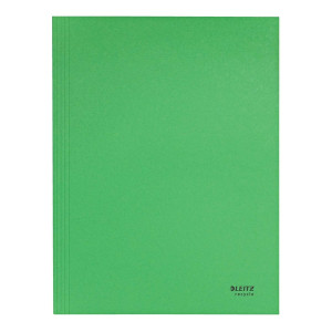 LEITZ 3906 Jurismappe Recycle - A4, 250 Blatt, Karton (RC), klimaneutral, grün