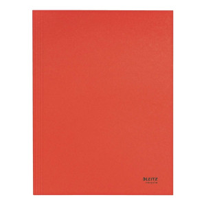 LEITZ 3906 Jurismappe Recycle - A4, 250 Blatt, Karton (RC), klimaneutral, rot