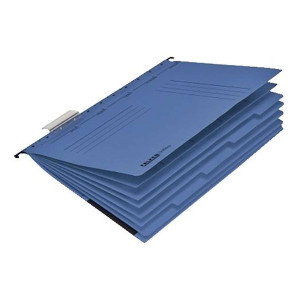 FALKEN Personalhefter - DIN A4, Karton, 5fach-Register, blau