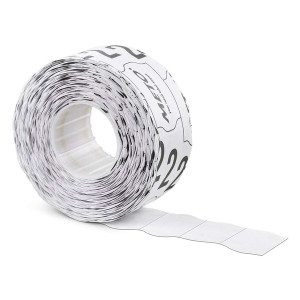 METO Preisauszeichner-Etiketten, 1-zeilig, 22 x 12 mm, permanent haftend, weiß