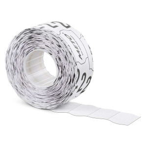 METO Preisauszeichner-Etiketten, 2-zeilig, 26 x 16 mm, wiederablösbar, weiß