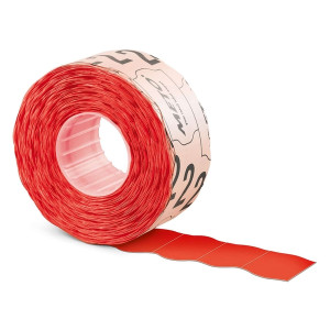 METO Preisauszeichner-Etiketten, 1-zeilig, 26 x 16 mm, permanent haftend, fluor rot