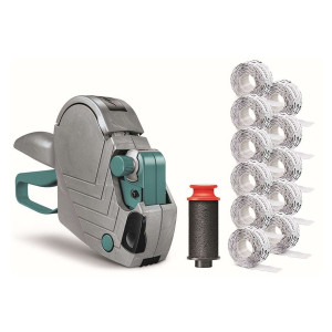 METO Preisauszeichner Basic S 822 Starter Kit inkl. 11.000 Etiketten, 1-zeilig, 8-stellig