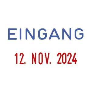 COLOP Mini-Dater - Datumstempel + Text EINGANG