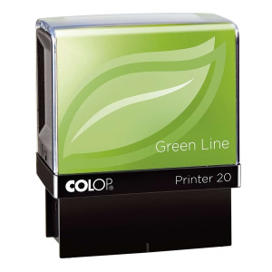 COLOP Printer 20 Green Line - max . 4 Zeilen, 14 x 38 mm