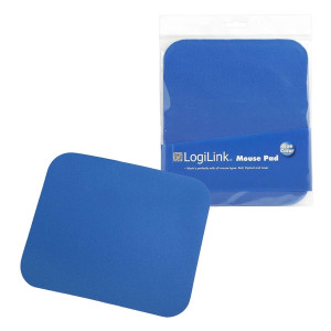 LOGILINK Mauspad Economy - 250 x 220 mm, blau