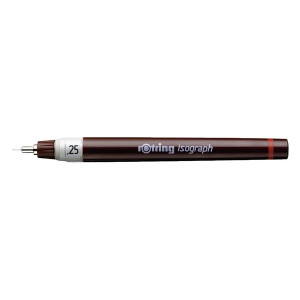 ROTRING Tuschefüller Isograph - 0,25 mm, schwarz