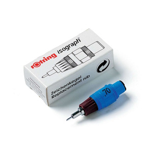ROTRING Zeichenkegel Tuschefüller Isograph - 0,50 mm