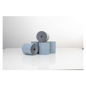 BLUE4EST ÖKO Thermorolle - 58-63-12mm, 50 m, weiß, 5er Pack