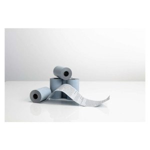 BLUE4EST ÖKO Thermorolle - 57-35-12mm, 14 m, weiß, EC-Cash, 5er Pack