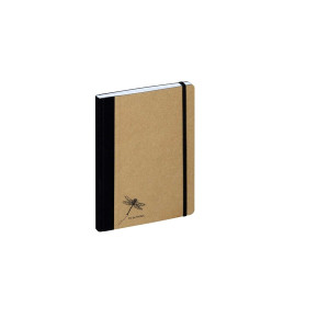 PAGNA Notizbuch Pur - A5, kariert, natur