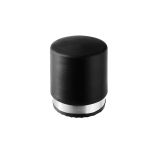 ALCO Türstopper Edelstahl - Ø 85 mm, schwarz