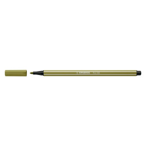 STABILO Premium-Filzstift Pen 68 - schlammgrün