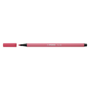 STABILO Premium-Filzstift Pen 68 - erdbeerrot