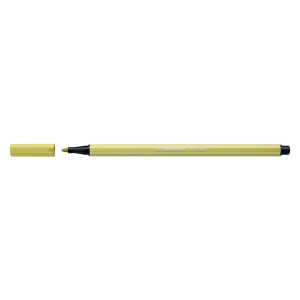 STABILO Premium-Filzstift Pen 68 - senf
