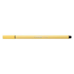 STABILO Premium-Filzstift Pen 68 - hellgelb