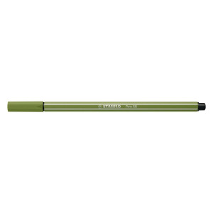 STABILO Premium-Filzstift Pen 68 - moosgrün