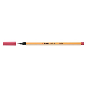 STABILO Fineliner - point 88 - erdbeerrot