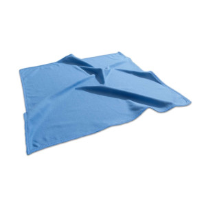 SIGEL Mikrofasertuch Delta blau 400x400x0,5mm bis 40° waschbar