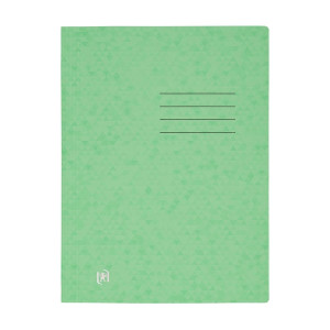 OXFORD Schnellhefter TOP FILE+ - A4, Karton 390g/qm, kfm. und Amtsheftung, pastell grün